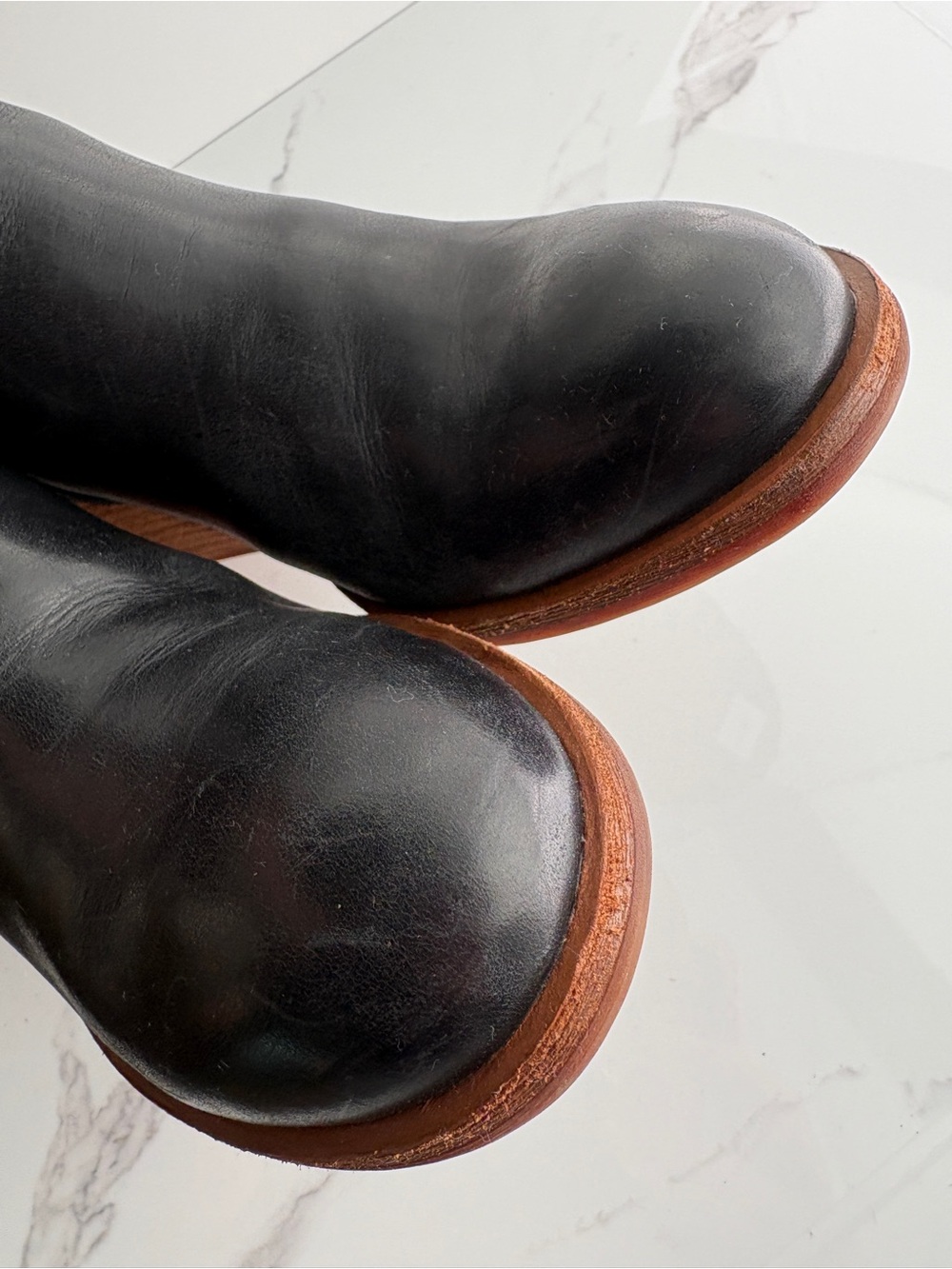 Kork-Ease sz 6.5 Chandra Black Leather Ankle Bootie Boot Zip-up - Picture 4 of 11